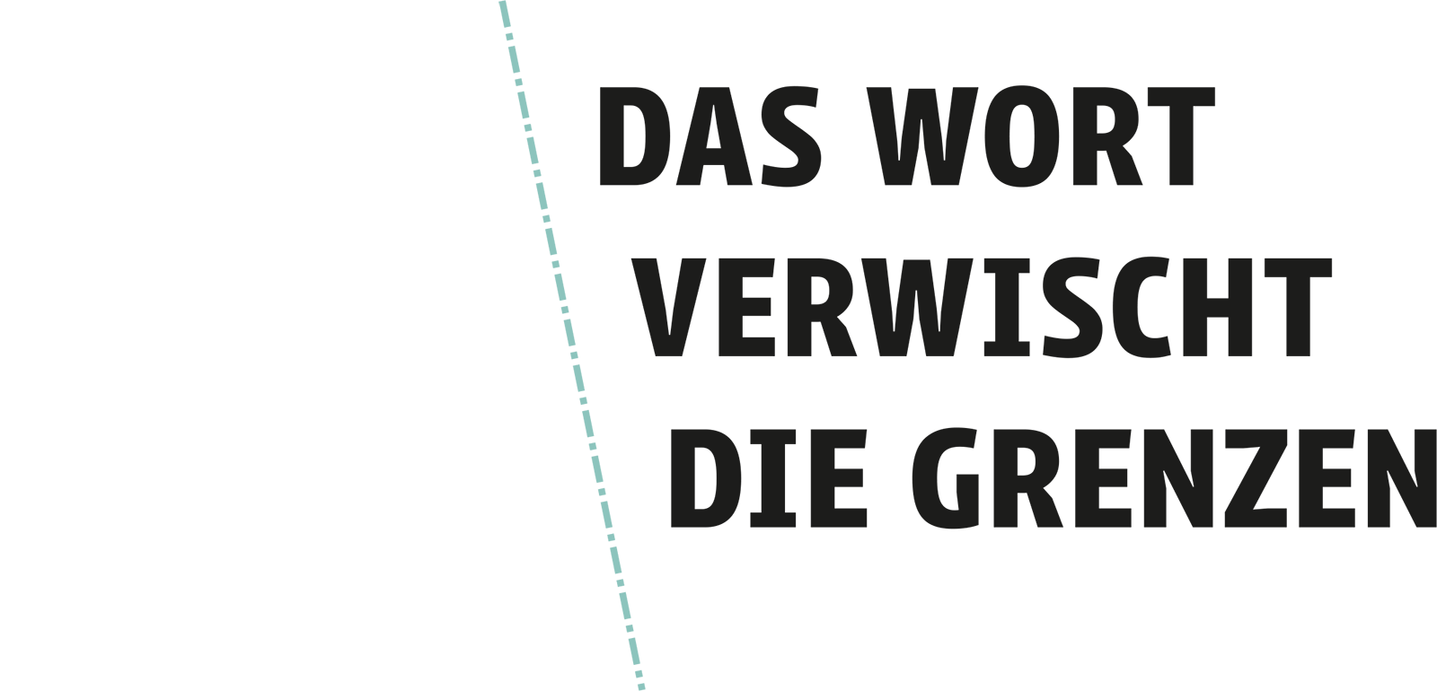 Slovo stírá hranice / Das Wort verwischt die Grenzen